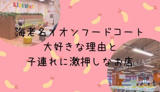 海老名イオンのフードコートの営業時間やおすすめのお店は？