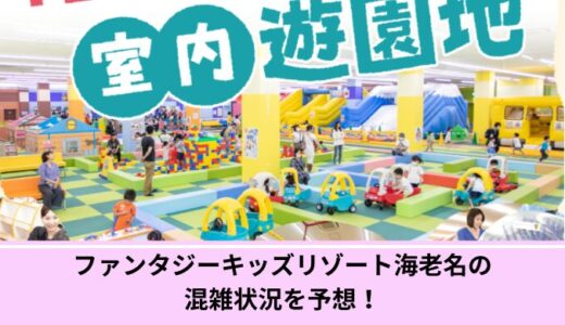 ファンタジーキッズリゾート海老名の混雑状況を予想！土日や夏休みなどの様子もご紹介！